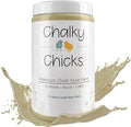 Chalky Chicks 32 Fl Oz Matte Olive Wood (Taupe) Chalk Paint for Furniture Without Sanding - No Prep Furniture Paint No Sanding All in One for Crafts, Wood, Walls, Cabinet, Metal, Dresser, Farmhouse
