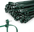 200 PCS 6 inch Green Zip Ties with Screw Hole 70lbs Mountable head Cable Ties Straps Multipurpose Heavy Duty Nylon Cable Zip Ties with Screw Mounting Hole
