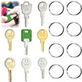 8 PCS Universal Replacement Utility Key Set – CH751 CH501 CH545 A126 CAT74 E114 MK9901 Keys for RV Compartments, Truck Toolboxes, Dispensers & Maintenance Equipment