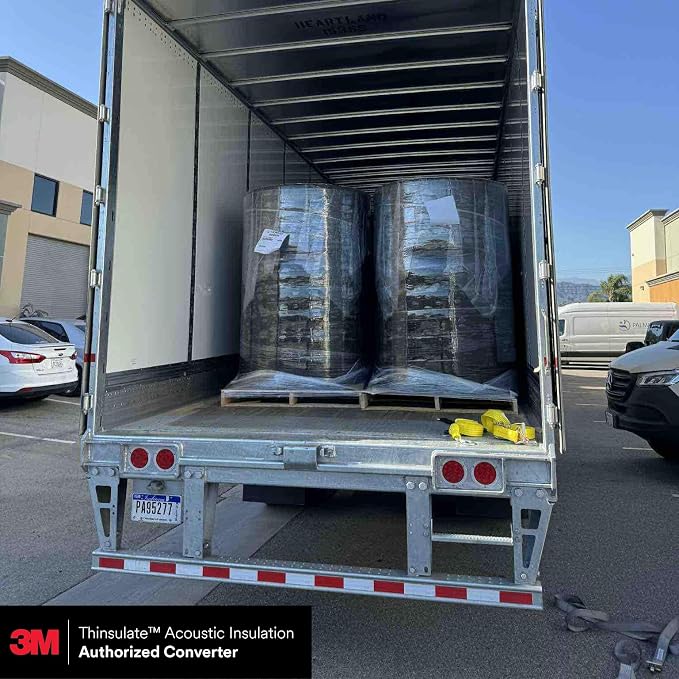 3M Thinsulate SM600L Automotive Camper Van Insulation 60 Inch x 120 Inch (5 Feet x 10 Feet)