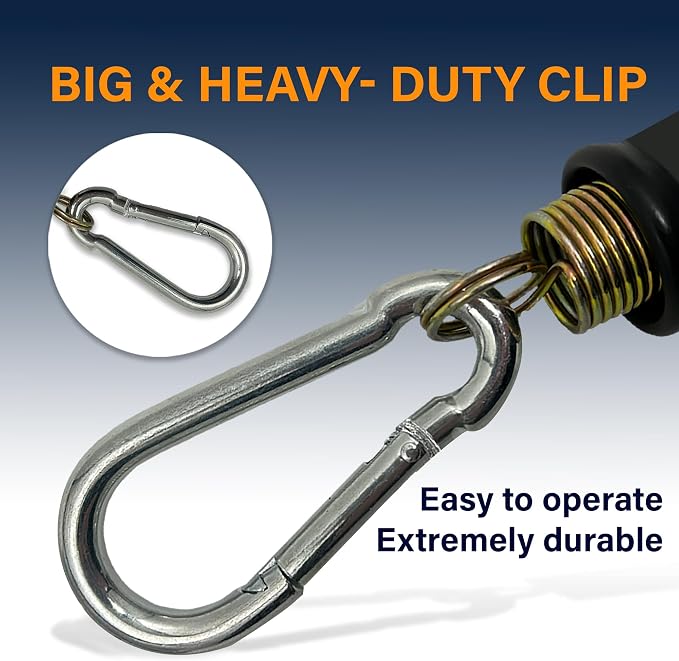 Torque 2 PCS 25" Single Tender Spring Kit for 3-in-1 ABS Air Line Hose