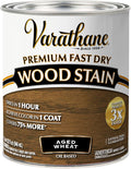 Varathane Premium Fast Dry Wood Stain | 1 Hour Dry Time | 1 Coat Color | Interior Wood Stain | Furniture, Cabinets, Doors, Trim | Quart | Aged Wheat