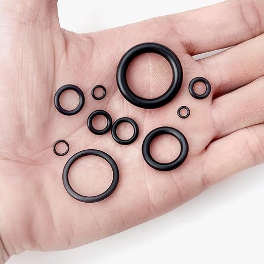 ZDBB 1010 Pcs Rubber O Rings Kit 22 Size Universal O-Ring Assortment Set for Automotive Faucet Pressure Washers Plumbing Sealing Repair,Air or Gas Connections,Resist Oil and Heat