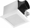 Tech Drive Bathroom Exhaust Fan 60 CFM, 0.3 Sone, 4-Inch Duct,No Attic Access Needed,Super Quiet Ventilation Fan, Easy to Install Ceiling Mounted, White, ETL Certified