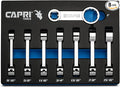 Capri Tools 1/2 in. Drive Torque Adapter Set, 12-Point Box End, 9/16 to 1 in., SAE, 8-Piece with Mechanic's Tray