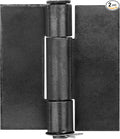 2 Pack 7-1/4" x 6-1/2" Heavy Duty Weldable Hinges, Steel Weld On Butt Hinges for Welding Metal Gate, Trailer Ramp Door, Farm Garage, 7 mm Thick