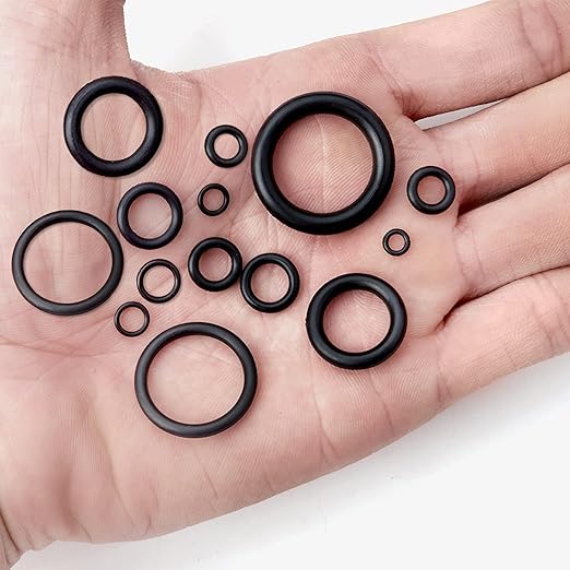 ZDBB 1280 Pcs 24 Size Rubber O-Ring Assortment Kit with Pick and Hook Set for Pressure Washer Faucet Plumbing OD 6mm-28mm