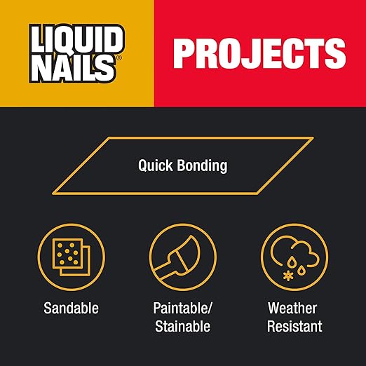 Liquid Nails LN-700 4-Ounce Small Projects and Repairs Adhesive