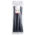 3M Cable Tie CT15BK120-C, 15 in, 120 lb Tensile, Black, Bag of 100 | For Indoor and Outdoor Use. Curved Tip Allows for Faster Threading and Installation, Self-Locking Head