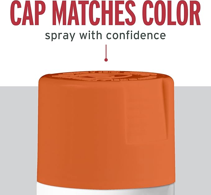 Rust-Oleum 369193-6PK Stops Rust Spray Paint, 12 oz, Satin Turmeric, 6 Pack