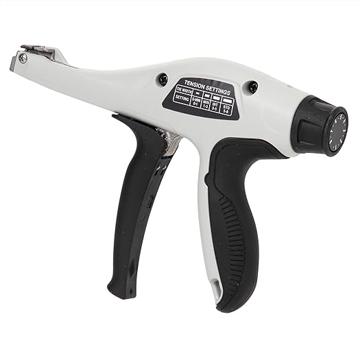 Panduit PanZone GS2B-E Adjustable Tension Cable Tie Tool, Ergonomic Design, 7.82 in L x 1.28 in W