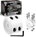 AUTMATCH Winch Cable Hook Stopper (1 Pack), Silicone Rubber Winch Stopper for Wire & Synthetic Rope, Winch Line ATV UTV, Shock Absorbent, Prevent Pulling Bounce and Abrasion, White
