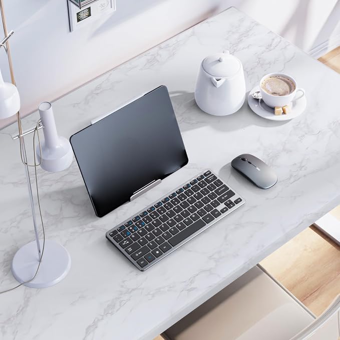 practicalWs White/Gray Marble Contact Paper 17.7 inch x 78.7 inch, Marble Peel and Stick Wallpaper with Tools, Self Adhesive Vinyl Film Contact Paper for Countertops