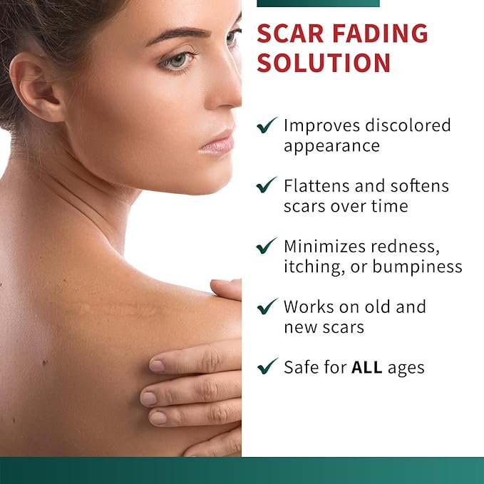 Medical-Grade Silicone Scar Tape Roll (1.6" x 118") Keloid Bump Removal Scar Sheets - Reusable Silicone Tape Scar Removal Strips, Scar Tape for Surgical Scars, C Section Scar Silicone Strips (2 Pack)