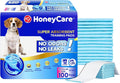 HONEY CARE All-Absorb Dog Pee Pads 22" x 23" (Pack of 14), Ultra Absorbent and Odor Eliminating Puppy Pads for Training, 5-Layer Leak-Proof Pee Pads with Quick-Dry Surface for Potty Training