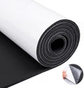 24" x 60" Neoprene Sponge Foam Sheet with Adhesive, 1/4" Thick Large Closed Cell Foam Roll, Rubber Insulation Pad Water Resistant for Boats, RV , Gaskets, Anti Vibration DIY Craft