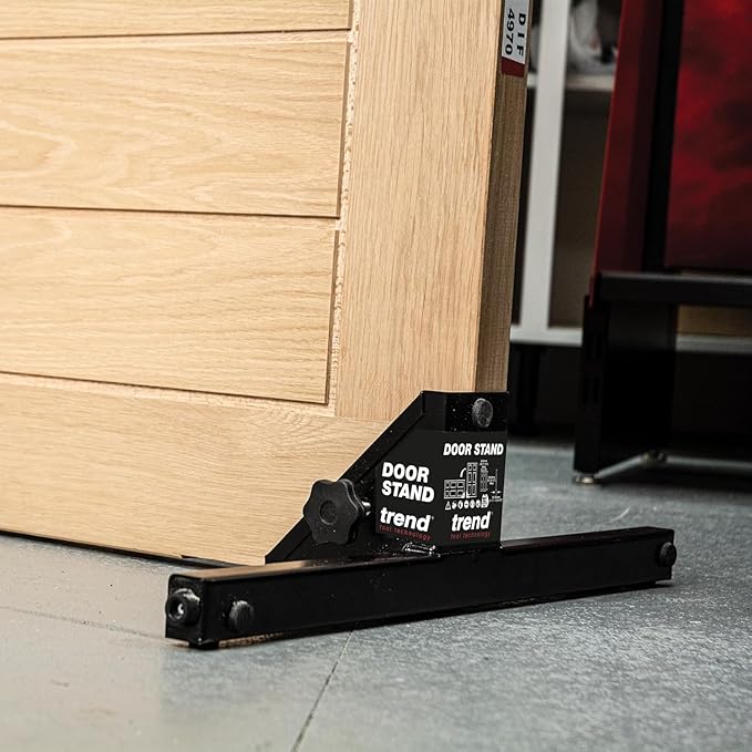 Trend Door Installation Kit, Includes the Adjustable AnyDoor (2'6"–9'), Foot-Operated Door Lifter, Door Stand, Lock & Strike Plate Jigs and Professional Router Bit, U*H/JIG/D9/B3