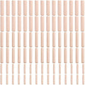90 Pcs 3 Size Wooden Dowels Assorted, M6 M8 M10 Fluted Wood Dowel Pins, Hard Wood Grooved Plug, Furniture Woodwork Straight Grooved Dowel for Crafts, Furniture, DIY, Carpentry (1/4"+5/16"+3/8")