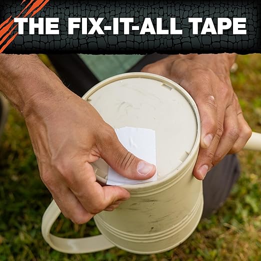 T-REX Waterproof and Repair Tape, White, 1.88" x 30 ft. (Pack of 1) Ferociously Strong, Extreme Weather & UV Resistance