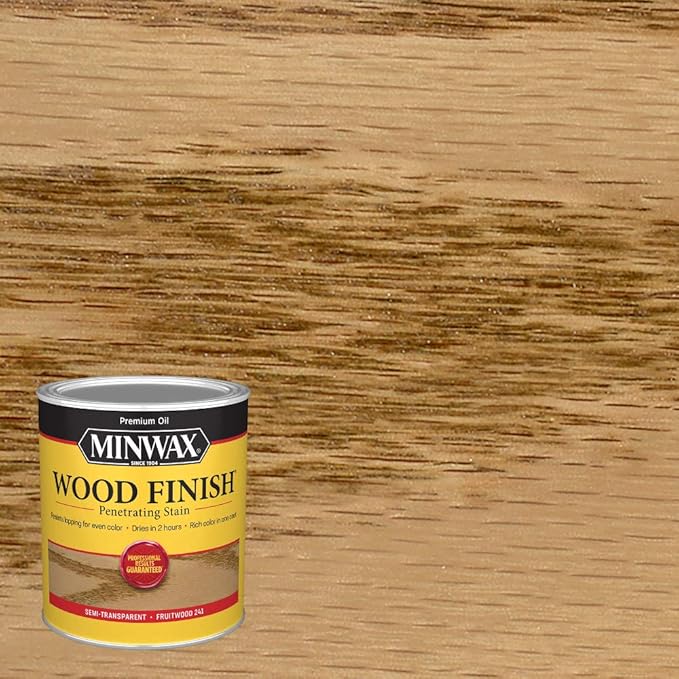 Minwax 1 qt Minwax 70010 Fruitwood Wood Finish Oil-Based Wood Stain