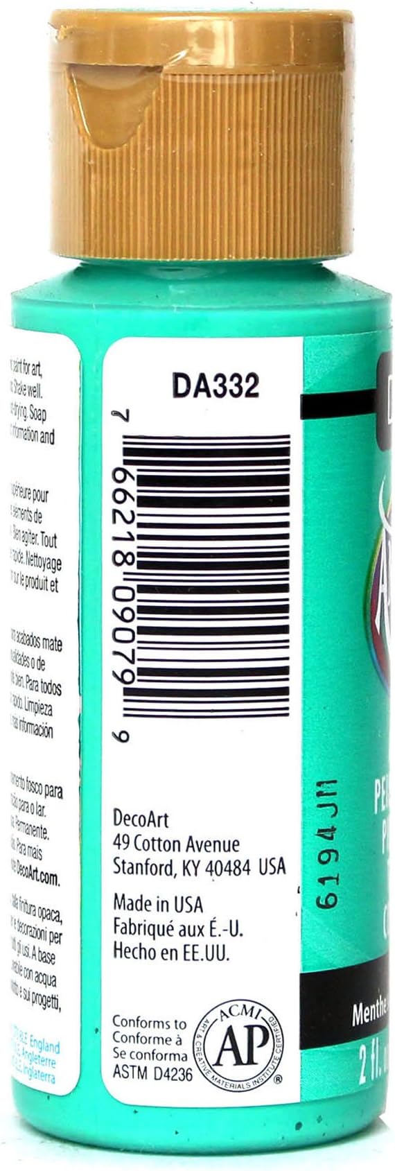 Decoart Deca.332 Americana Acrylic Teal Mint, 2 oz