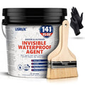 Transparent Waterproof Sealant, 141 Oz Invisible Waterproof Agent, Transparent Waterproof Coating for Roof Repair, Walls, Window, Bathroom, Kitchen, Water-Based Clear Sealant, Indoor & Outdoor