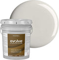 EVOLVE Interior Paint & Primer, Eggshell (Featherstone), 5 Gallon – One-Coat Coverage, Excellent Hide, Low VOC, Low Odor, Washable Paint for Walls, Doors & Trim