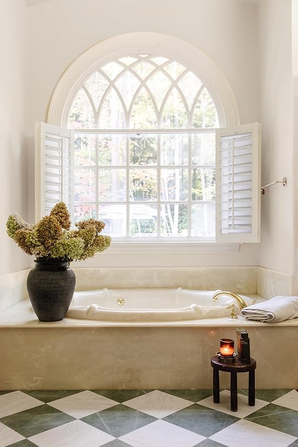 FloorPops x Chris Loves Julia Bonneville Jade Peel and Stick Floor Tiles, FP6332