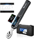 Digital Torque Wrench 3/8 Drive, 0.7-44.3 Ft.Lb ±2% Accuracy | LED Display, Buzzer&Vibration Alert, 2 Modes, 10 Presets&500 Data Logs, for Lug Nuts, Automotive, Motorcycle Repair
