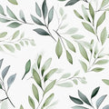 Danodoi Sage Green Vintage Leaf Peel and Stick Wallpaper 17.5" x 118" | Waterproof Vinyl Self Adhesive Removable Renter Friendly Floral Contact Paper