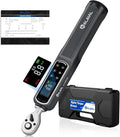 Digital Torque Wrench 1/4 Drive, 0.1-8.8 Ft.Lb ±2% Accuracy | LED Display, Buzzer&Vibration Alert, 2 Modes, 10 Presets&500 Data Logs, for Lug Nuts, Automotive, Motorcycle Repair