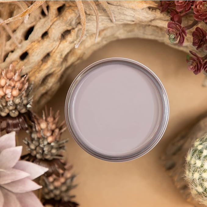 Dixie Belle Silk All-in-One Mineral Paint - Morning Sunrise (16oz) - Soft Lilac Water Based Built-In Primer + Topcoat for Wood + Metal - Durable Furniture Paint - Low Reflective Finish