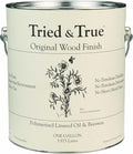 Tried & True Original Wood Finish, Gallon - Linseed Oil & Beeswax Blend, Ideal for All Woodwork, Long-Lasting Durability, Food Safe Sealer, Non-Toxic Wood Finish