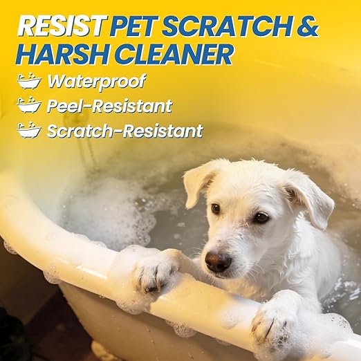 Bathtub & Shower Repair Kit White, Acrylic, Enamel, Fiberglass Tub & Sink Professional Fix for Chips, Cracks, Scratches & Holes in Sinks, Showers, Toilets & Ceramic Tiles