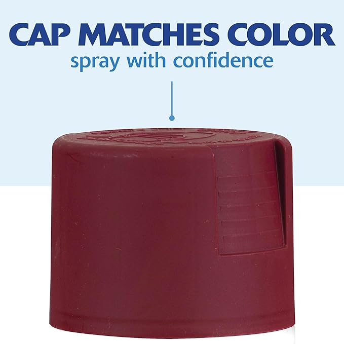 Rust-Oleum 334062-2PK Painter's Touch 2X Ultra Cover Spray Paint, 12 oz, Satin Claret Wine, 2 Pack