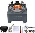 Propane Camping Stove with Carrying Case & Ignition Portable Gas Stove for Outdoor Camping BBQ Hiking