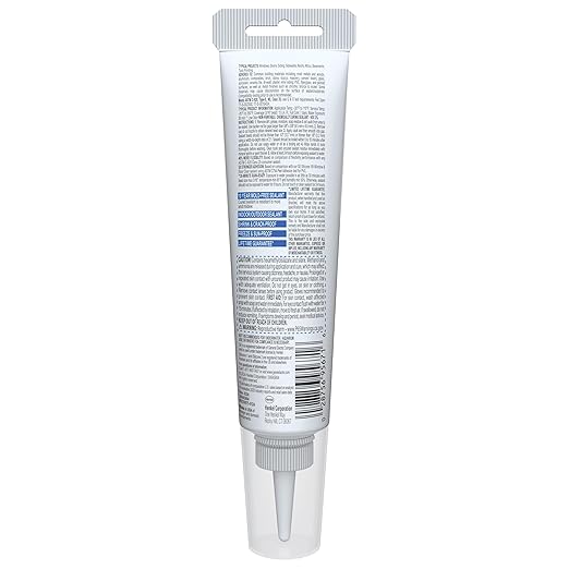 GE Advanced Silicone Caulk for Window & Door, Clear, 2.8 fl oz Tube, 12 Pack - 100% Waterproof Silicone Sealant, 5X Stronger Adhesion, Freeze & Sun Proof