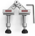 YESWELDER 10-180° Adjustable Tube Clamp with Swing Jaw, Aluminum Alloy Right Angle Corner Clamp for Welding, Woodworking, DIY Projects, Cabinet Making