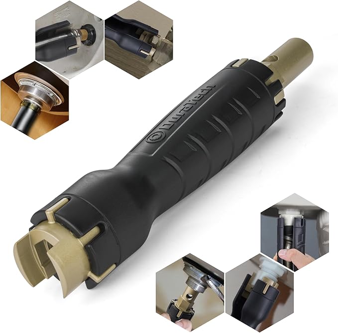 DURATECH Faucet Wrench, Sink Wrench, 8 in 1 Plumbing Wrench, Faucet Installation and Removal Tool for Plumbing Repair