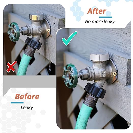 2 Pack Vacuum Breaker Repair Kit Replacement for VACVBKX1B Heavy Duty Metal Vacuum Breaker Replacement Kit for Traditional Anti Siphon Frost Free Sillcock Valves Anti Siphon Valve Repair Kit