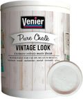 Chalk Pure Paint - for Furniture, Crafts, Home Decor - All-in-One – DIY – Eco-Friendly (Vintage [White]), (33.81 oz)