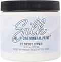 Dixie Belle Silk All-in-One Mineral Paint | Elderflower (16oz) | Warm Creamy White All-in-One Water Based Primer + Topcoat | Durable Furniture Paint | Low Reflective Finish