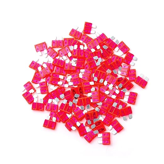 100Pcs 4 Amp Fuses Stanbdard Fuse, 4A Car Fuse Blade for Automotive, Truck, Boat, Motorcycle