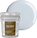 EVOLVE Interior Paint & Primer, Eggshell (Pale Blue), 5 Gallon – One-Coat Coverage, Excellent Hide, Low VOC, Low Odor, Washable Paint for Walls, Doors & Trim