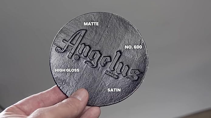 Angelus Brand Acrylic Leather Paint High Gloss Finisher No. 610 - 4oz, Packaging may vary