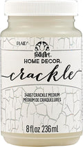 FolkArt Home Decor Chalk Furniture & Craft Acrylic Paint in Assorted Colors, 8 ounce, Crackle