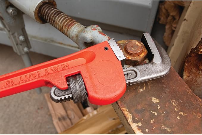Performance Tool W1133-18B 18 in. Red Drop-Forged Steel Pipe Wrench