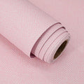 Pink Peel and Stick Wallpaper Grasscloth Paper 15.7in x 393.7in | Textured Wallpaper Peel and Stick Vintage Faux Linen Contact Paper Self Adhesive Removable Grasscloth for Bedroom Vinyl