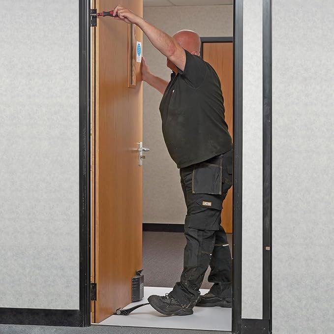 Trend Door Installation Kit, Includes the Adjustable AnyDoor (2'6"–9'), Foot-Operated Door Lifter, Door Stand, Lock & Strike Plate Jigs and Professional Router Bit, U*H/JIG/D9/B3