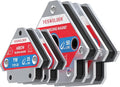 YESWELDER 25 LB & 50LB Welding Magnet-4 Pieces of Magnetic Welding Holder 25 LBS /50 LBs Holding Power Welding Accessories